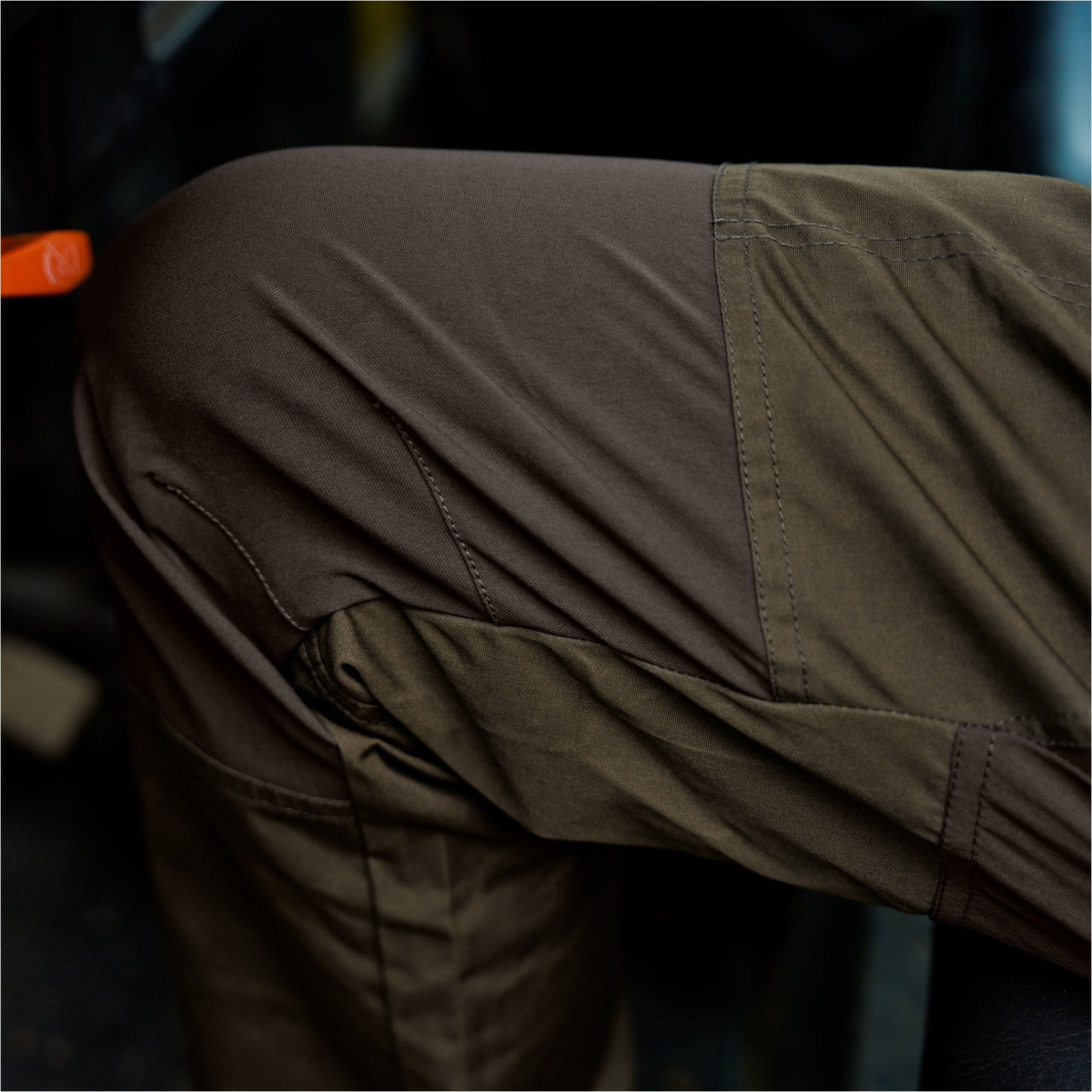 2025 Harkila Mens Hrkila Fjell Trousers 104370022 - Willow Green / Shadow Brown